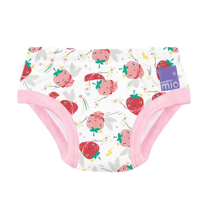 Bambino Mio Potty Training Pants 18-24 Months 'Super Strawb'
