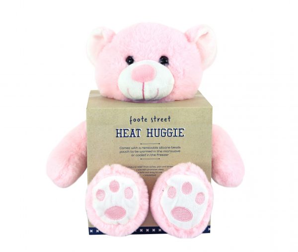 Foote STREET Heat Huggie Teddy Bear Pink