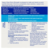 Aspro Clear Extra Strength Aspirin 16 Soluble Effervescent Tablets