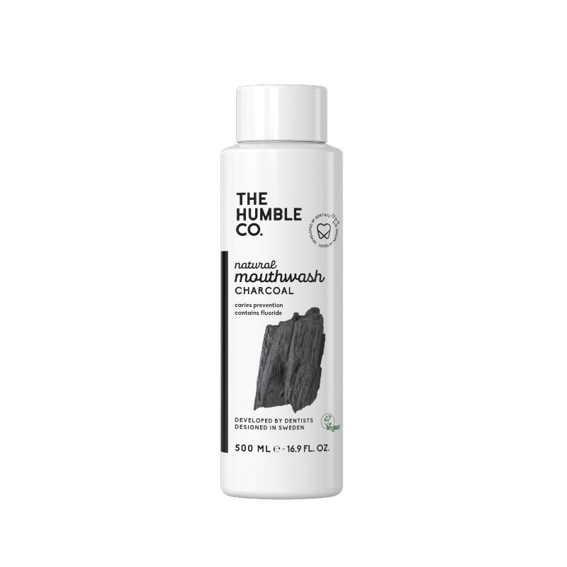 The Humble Co. Mouthwash 500ml - Charcoal