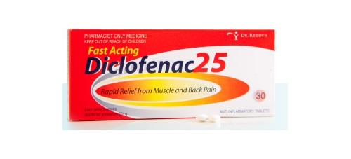 Diclofenac 25mg 30 Tablets