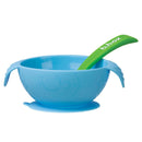 b.box Silicone Bowl & Spoon Ocean Breeze