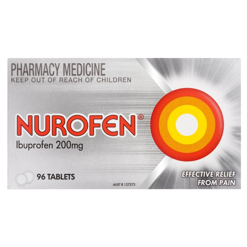 Nurofen Ibuprofen 200mg 96 Tablets (Max Limit 1)