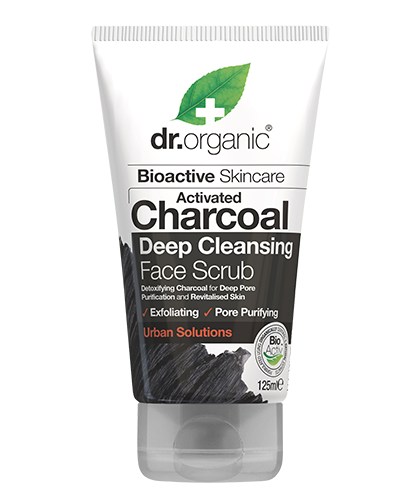 Dr. Organic Charcoal Deep Cleansing Face Scrub 125ml