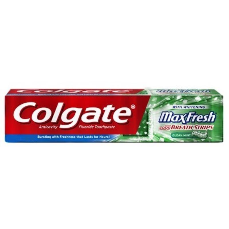 Colgate MaxFresh Clean Mint Toothpaste 100ml NZ - Bargain Chemist