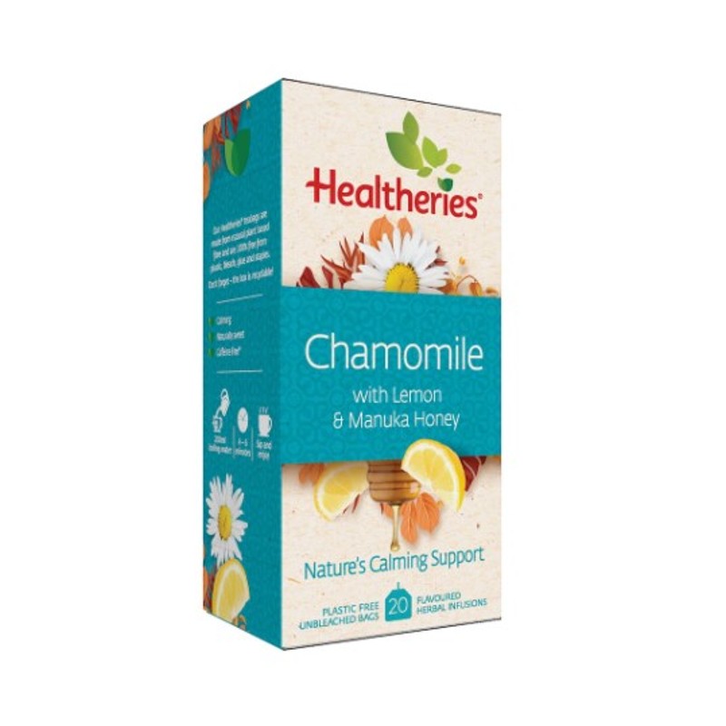 Healtheries Chamomile & Manuka Honey Tea 20 Pack