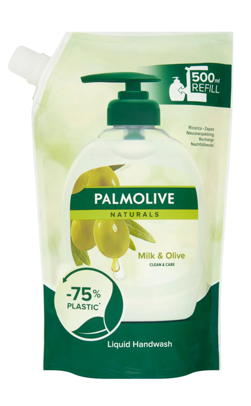 PALMOLIVE H/Wash Milk & Olive 500mL