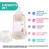 Chicco Bottle P5 Sil 0m+ Nat 150ml