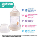 Chicco Bottle P5 Sil 0m+ Nat 150ml