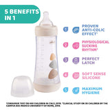 Chicco Perfect 5 Bottle 300ml 4M+ Fast Flow Neutral