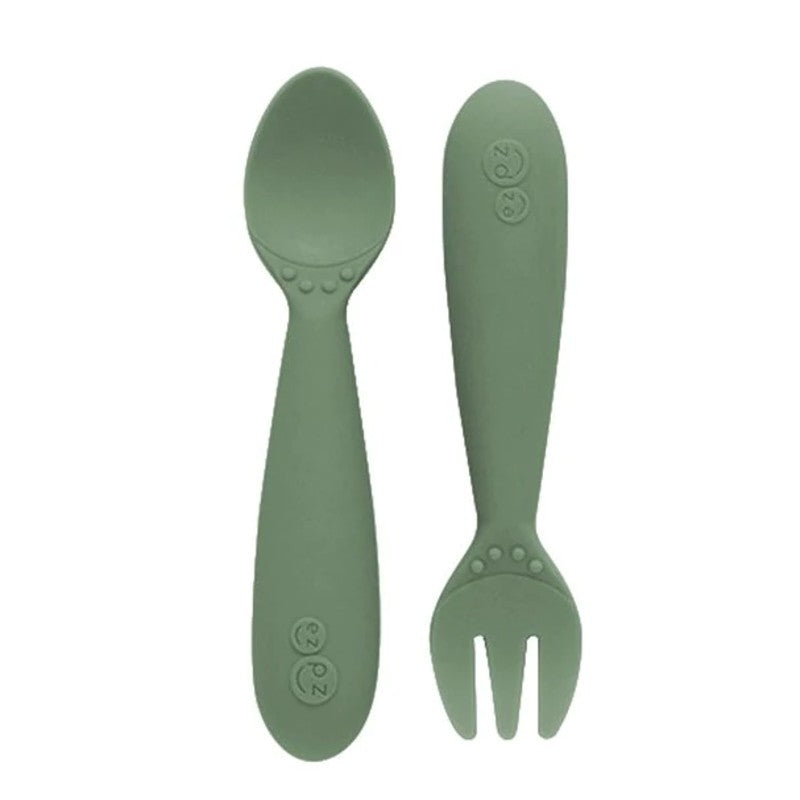 Ez Pz Mini Utensils Olive