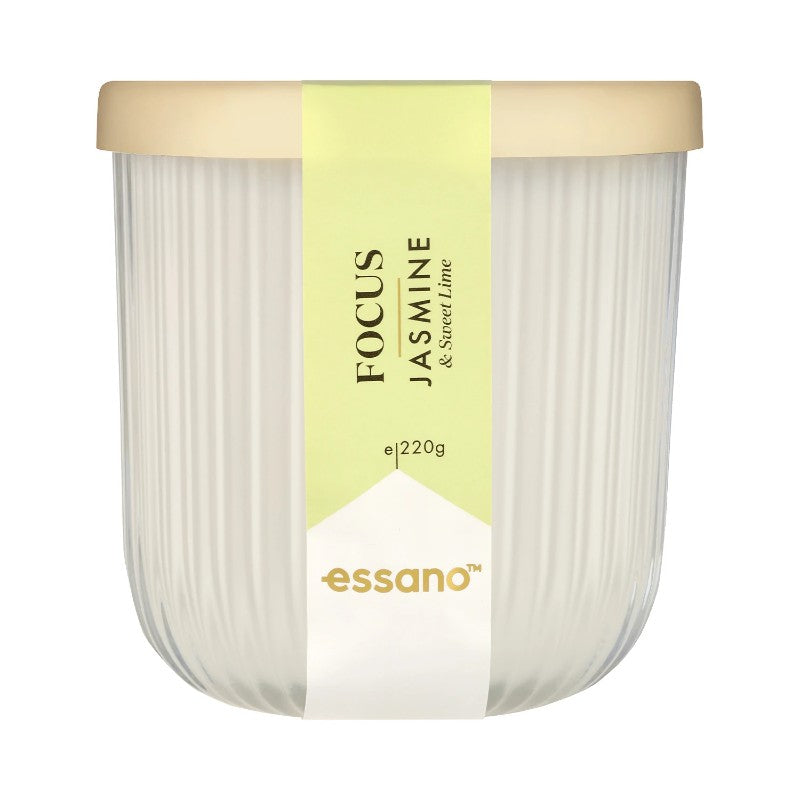 Essano Focus Jasmine & Sweet Lime Candle 220g
