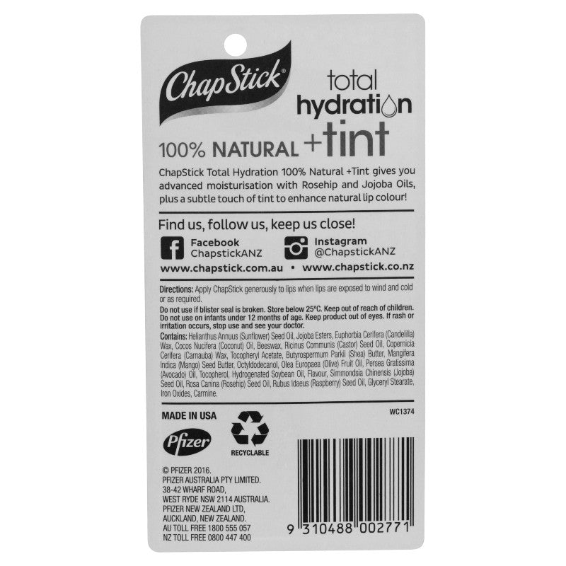 Chapstick Total Hydration + Tint Merlot