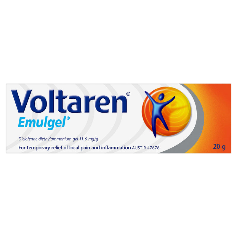 Voltaren Emulgel, Muscle and Back Pain Relief 20 g