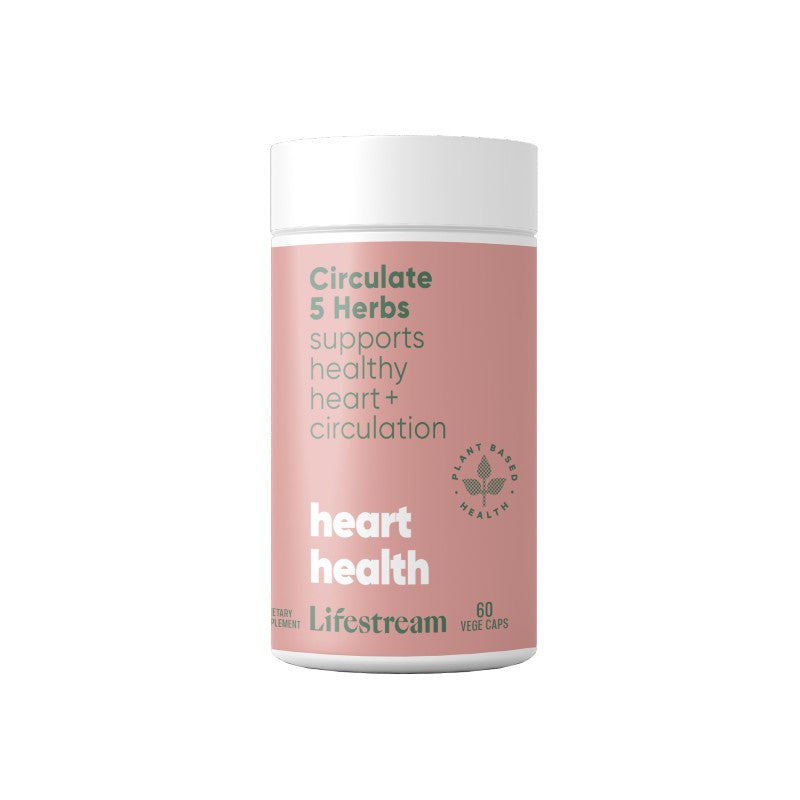 Lifestream Circulate 5 Herbs 60 Vege Caps
