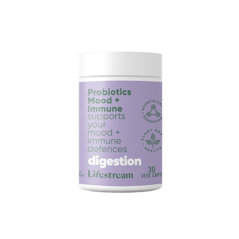 Lifestream Probiotics Mood + Immune 30 Vege Caps