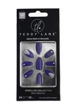 Teddy Lane Nails Blue Diamond