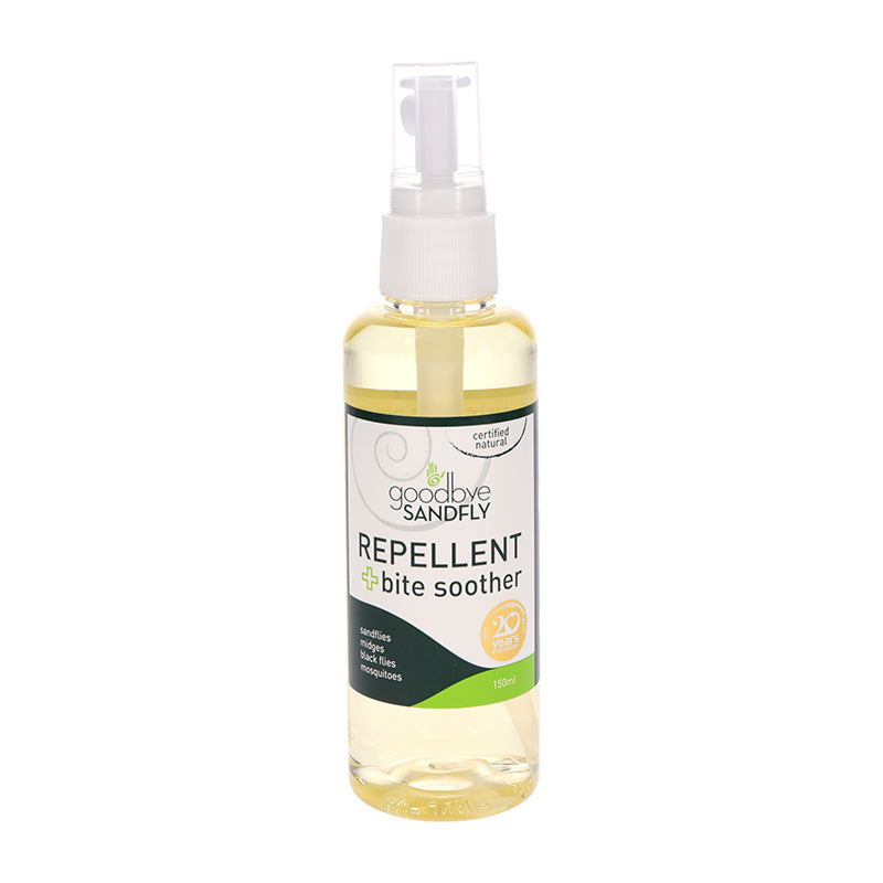 Goodbye SANDFLY Bug Repellent + Bite Soother 150ML Spray