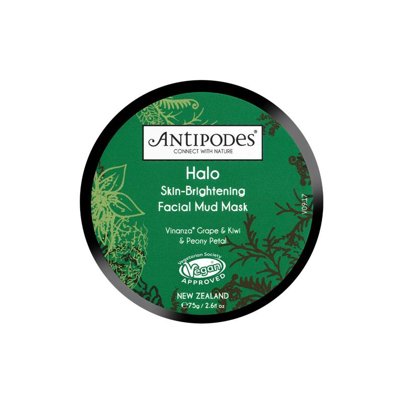 Antipodes Halo Skin-Brightening Facial Mud Mask 75g