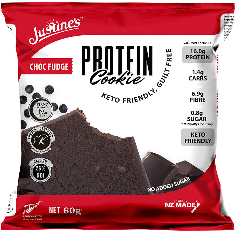 Justin's Protein Cookie Choc Fudge 60g