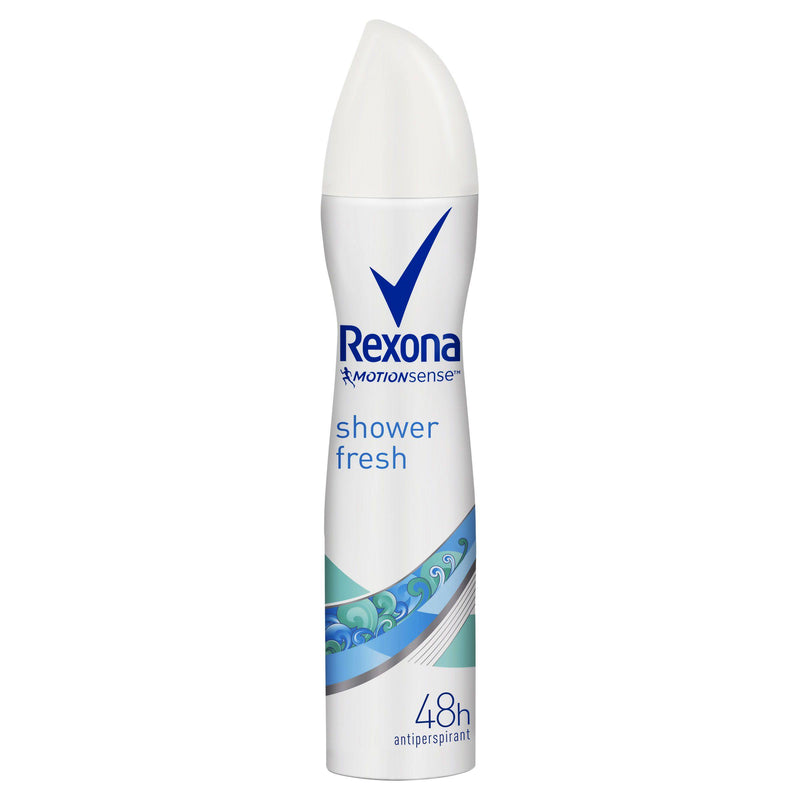 REXONA Women Antiperspirant Aerosol Deodorant Shower Fresh 250mL NZ - Bargain Chemist