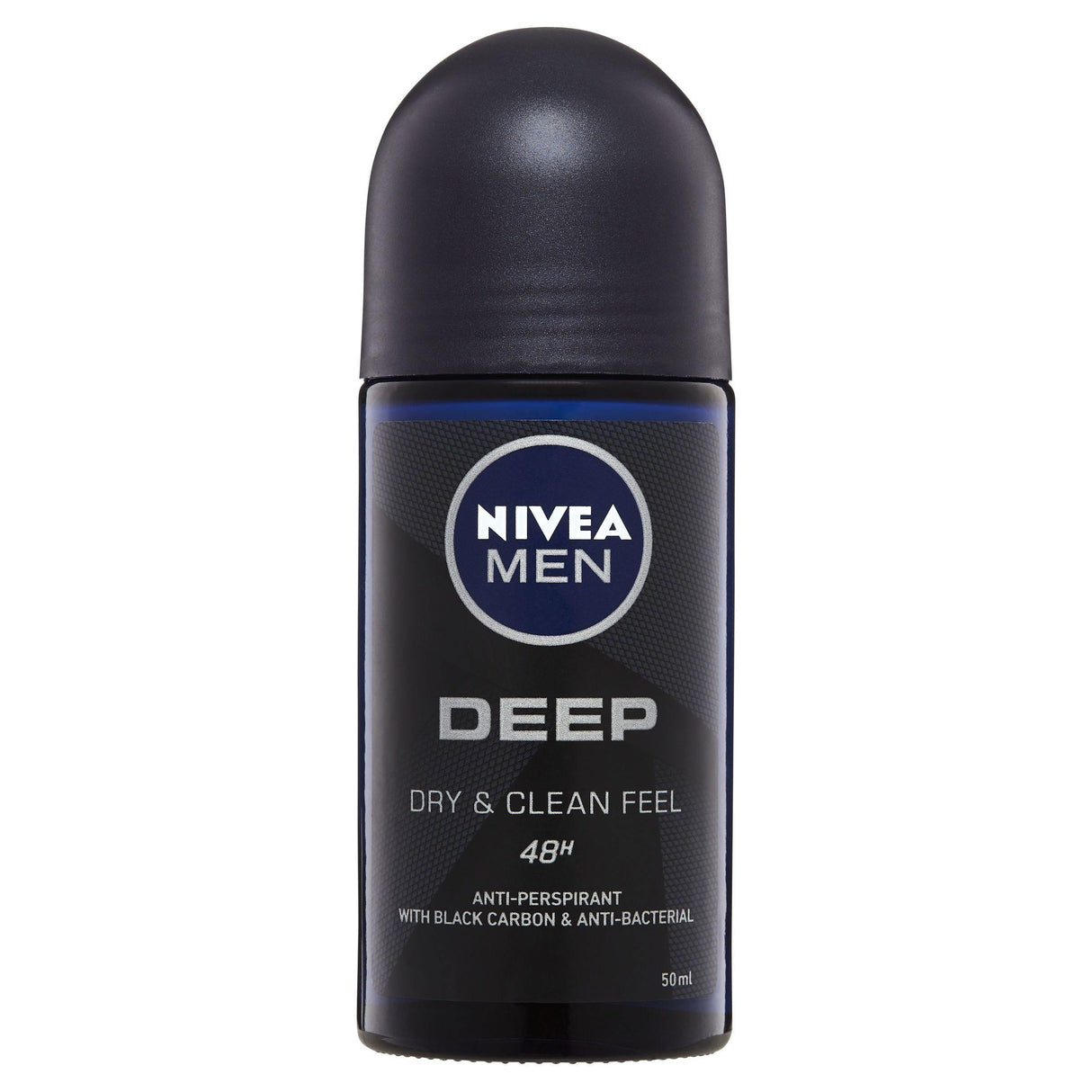 NIVEA Deep Anti-perspirant Roll-on Deodorant 50ml NZ - Bargain Chemist