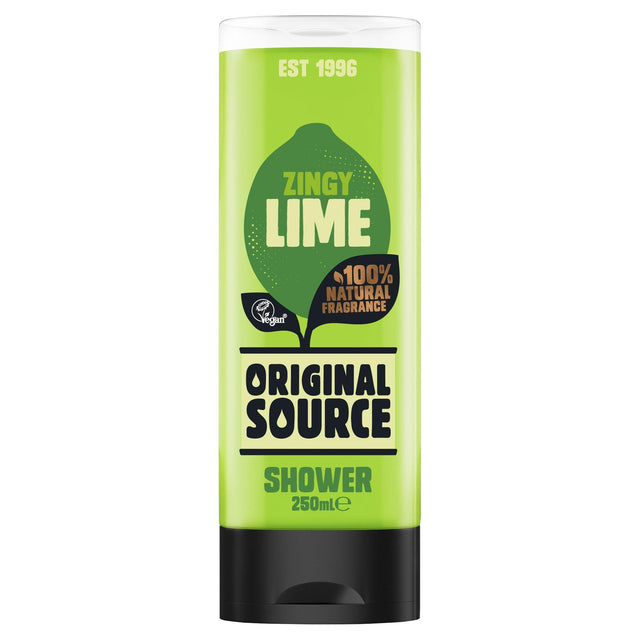 Original Source Zingy Lime Shower 250mL NZ - Bargain Chemist