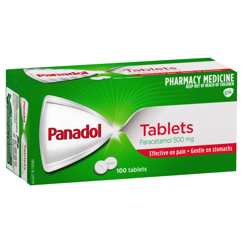 Panadol Tablets 100 Pack (Limit 1)
