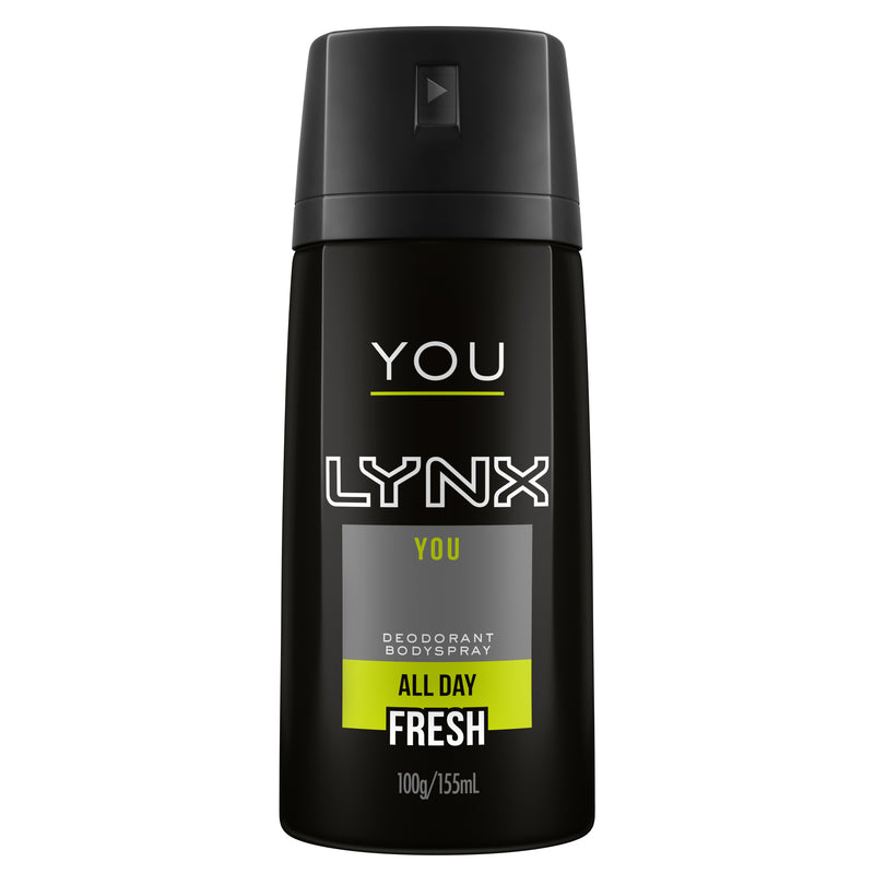 Lynx Body Spray Aerosol Deodorant You 155ml