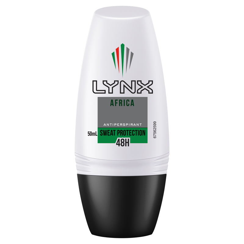 Lynx Men Antiperspirant Roll On Deodorant Africa 50ml