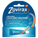 ZOVIRAX Cold Sore Cream Tube 2g