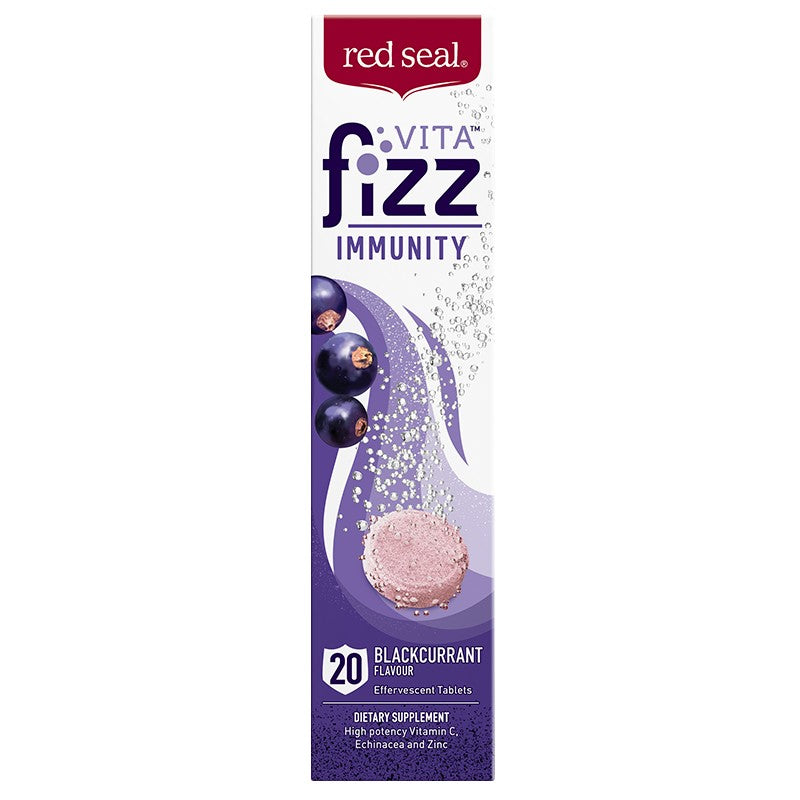 Red Seal VitaFizz Immunity Blackcurrant 20 Tablets