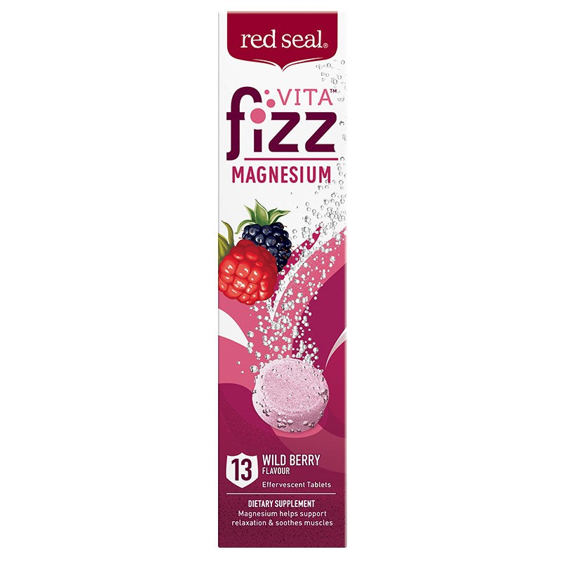 Red Seal VitaFizz Magnesium Berry 13 Tablets