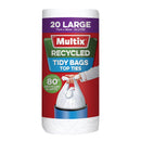 Multix Recycled Kitchen Tidy Bag Large 20pk NZ - Bargain Chemist