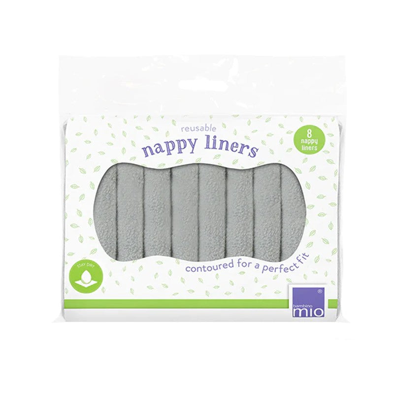 Bambino Mio Reusable Nappy Liners 8 Pack