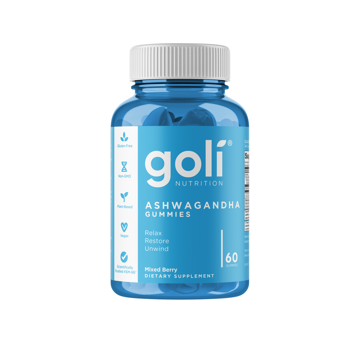 GOLI Ashwagandha Gummies 60pc