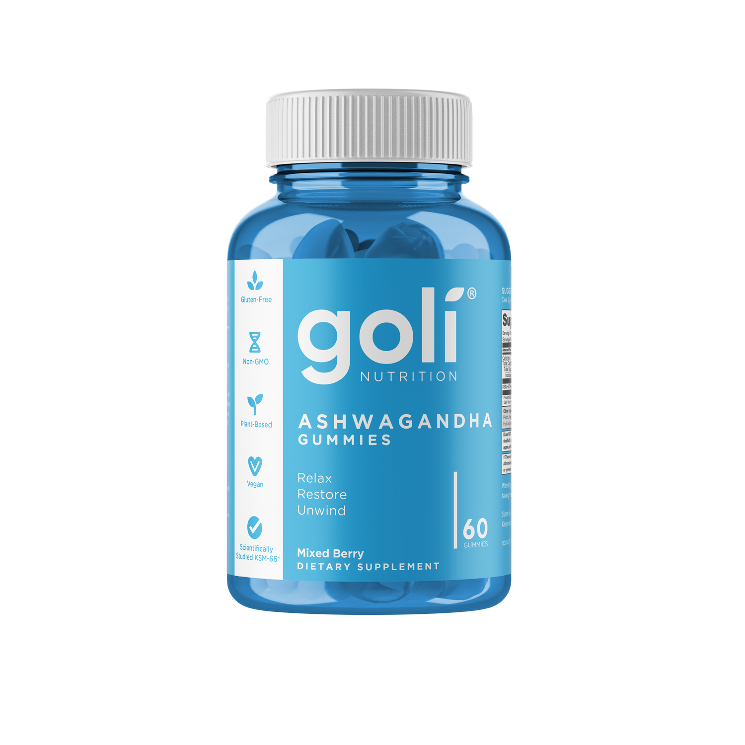 GOLI Ashwagandha Gummies 60pc