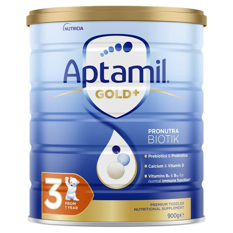 Aptamil Gold+ 3 Toddler Nutritional Supplement From 1 year 900g