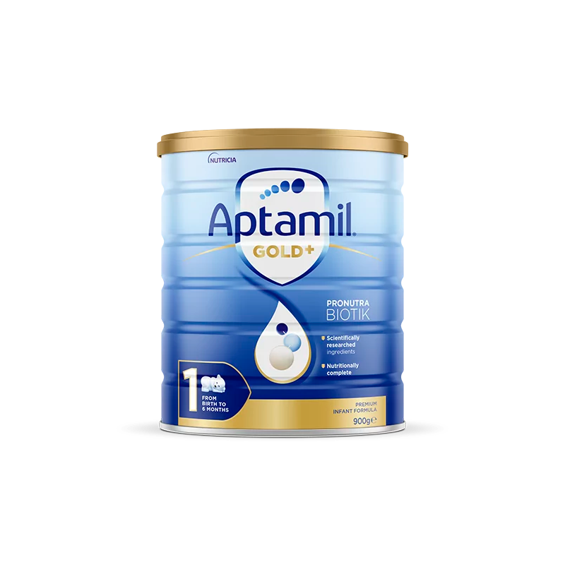 Aptamil Gold+ Pronutra Biotik Infant Formula 0-6mth 900g