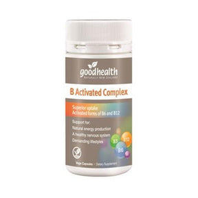 Good Health B Activated Complex 30 Capsules NZ - Bargain Chemist