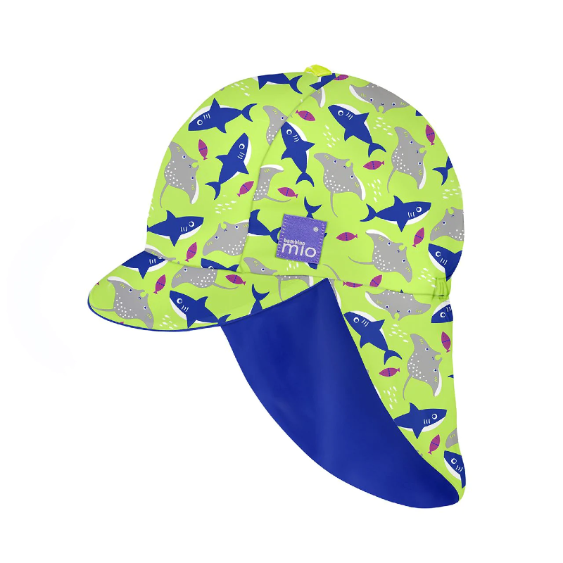 Bambino Mio Reversible Swim Hat Neon L-Xl (1-2yr+)