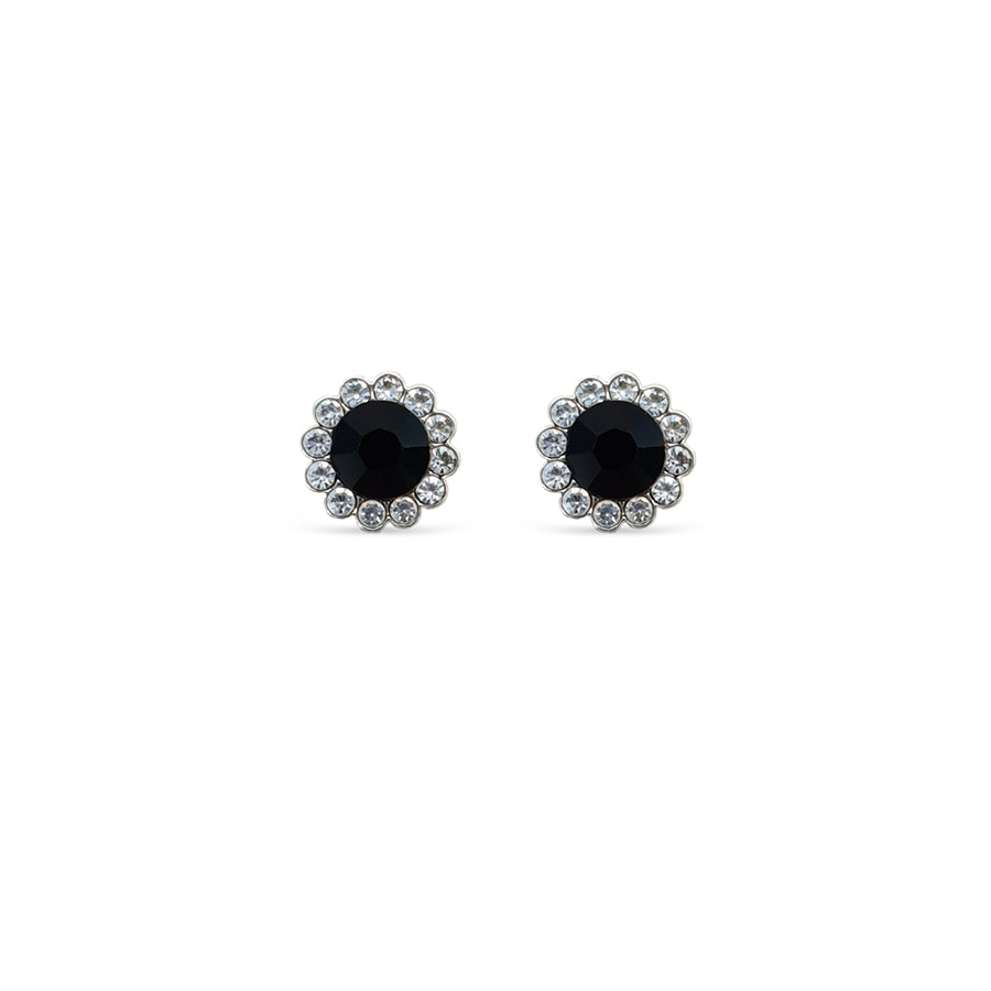 Earsense CH252-2 Jet Crystal Stud