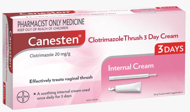 Canesten 3 Day Vaginal Cream 2% 20g