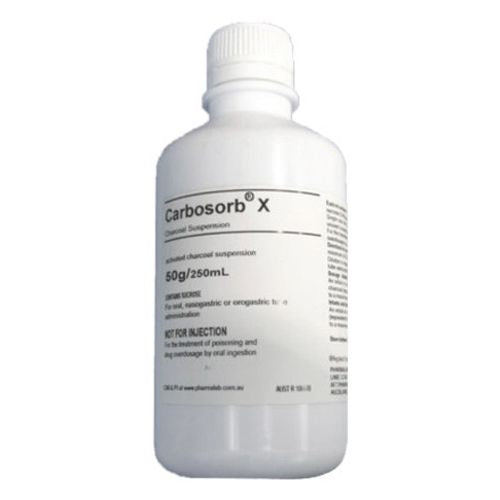 CARBOSORB-X Charcoal 50g/250ml