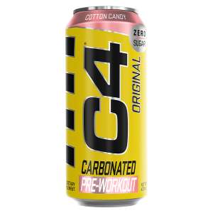 C4 Carbonated On The Go RTD Cotton Candy 473ml