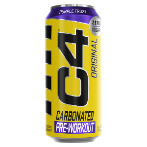 C4 Carbonated On The Go RTD Purple Frost 473ml