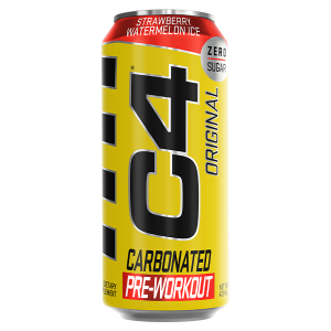 C4 Carbonated On The Go RTD Strawberry Watermelon Ice 473ml