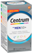 Centrum For Men 50+ Tablets 90 Pack