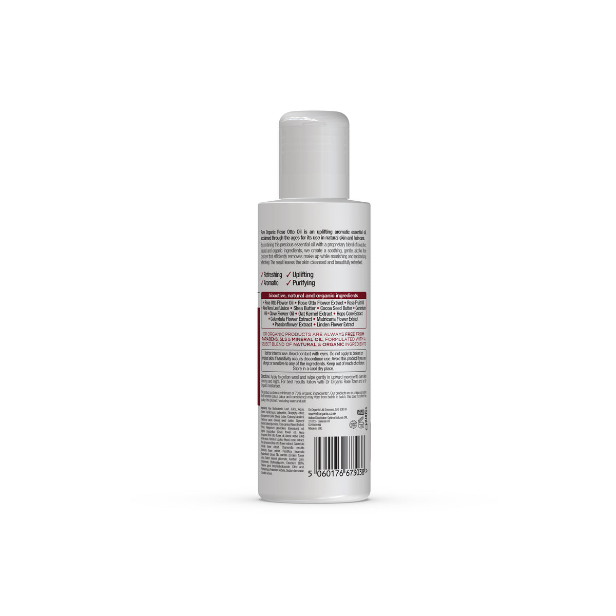 Dr Organic Rose Otto Cleansing Milk 150ml