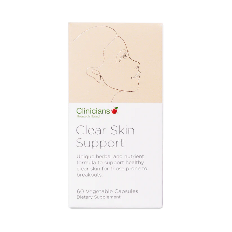 Clinicians Clear Skin Support 60 caps